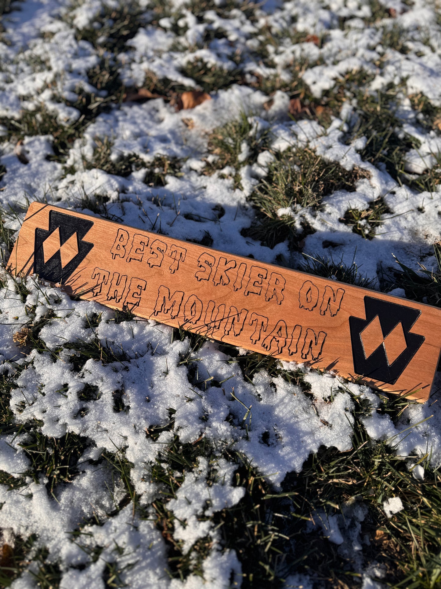 Best Skier on the Mountain Official Sign